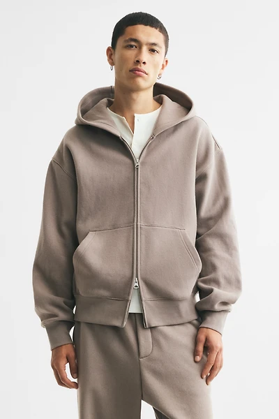 Relaxed-Fit Hooded Jacket