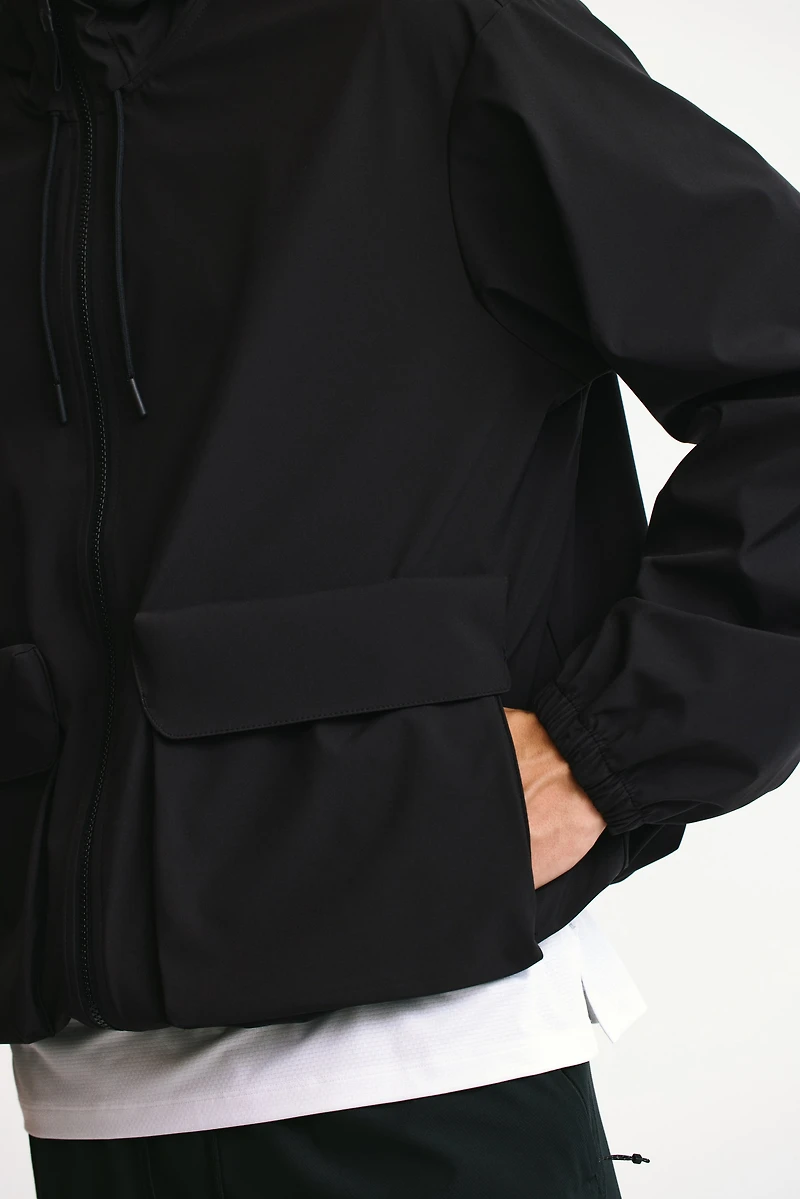 Veste souple imperméable coupe classique