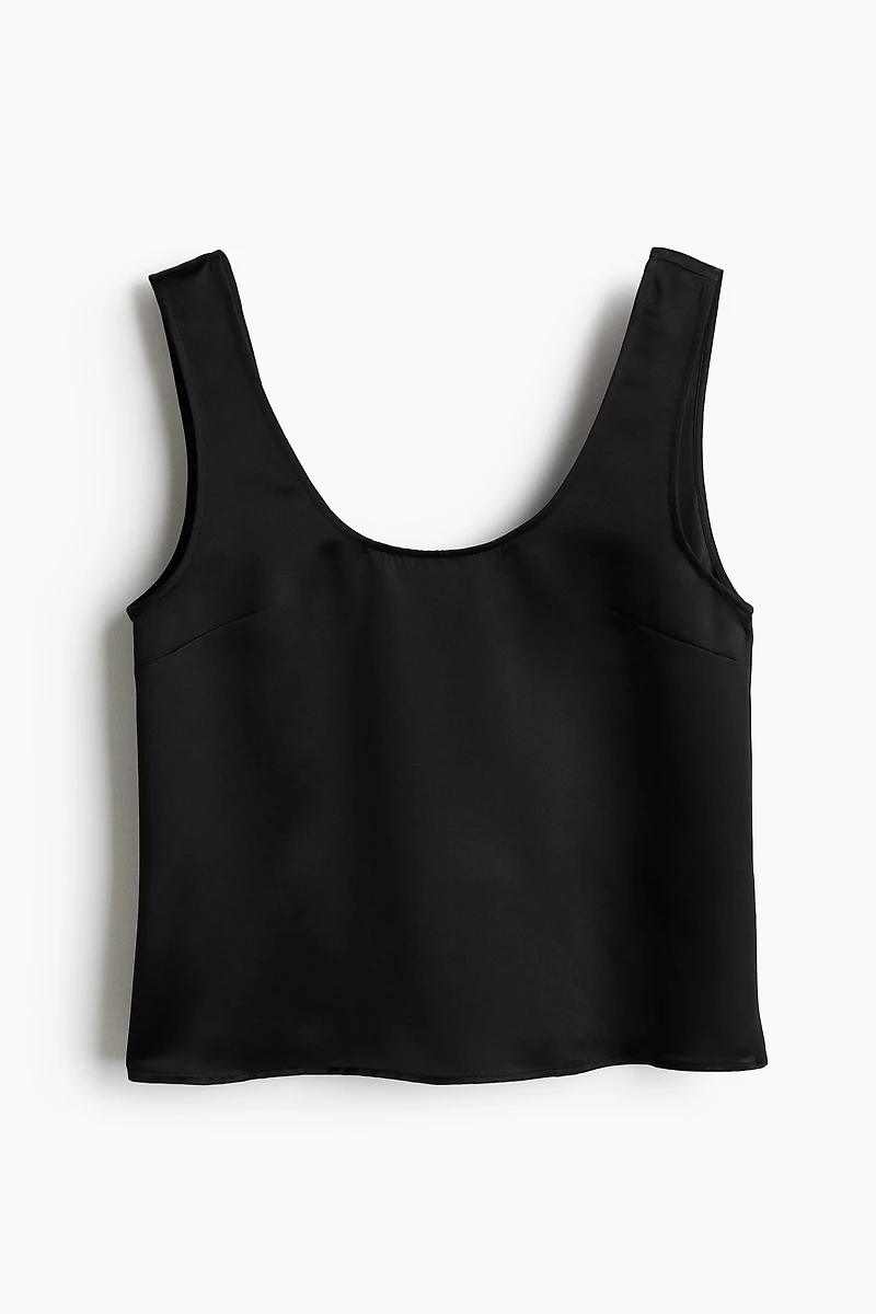 Silk-blend Tank Top