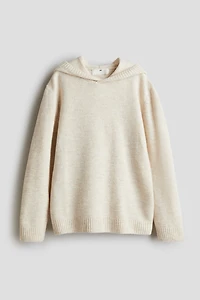 Fine-Knit Hoodie