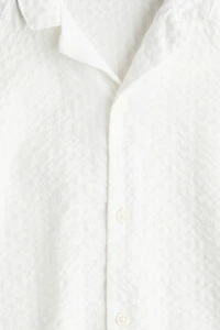 Cotton Seersucker Shirt