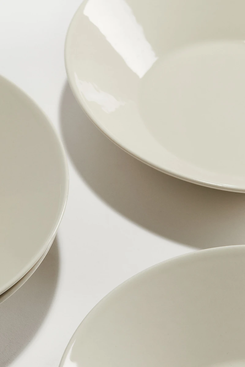 4-pack Stoneware Soup Plates