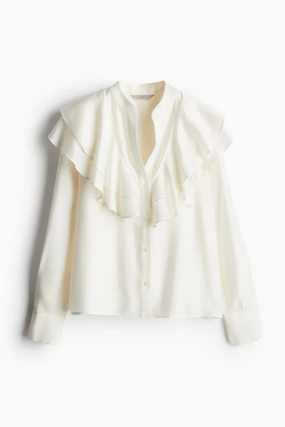 Blouse à volant