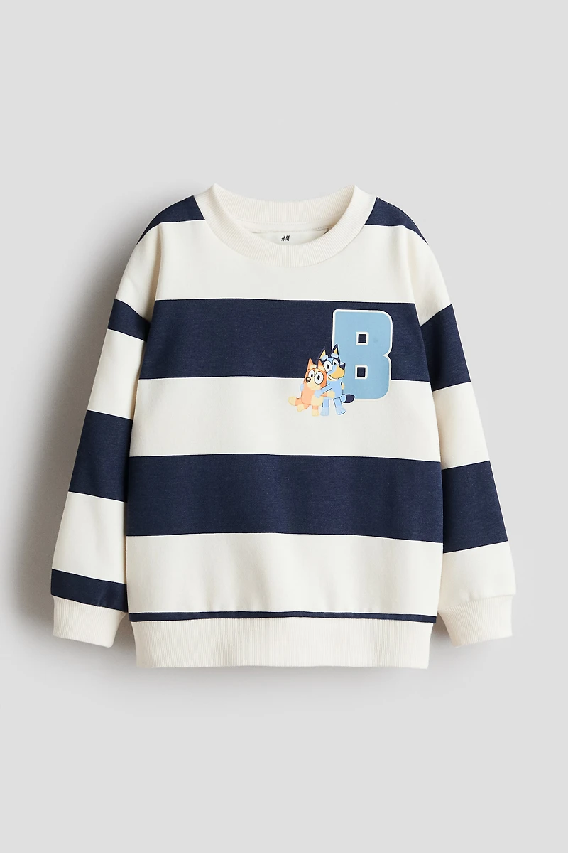 Oversized Printed Sweatshirt