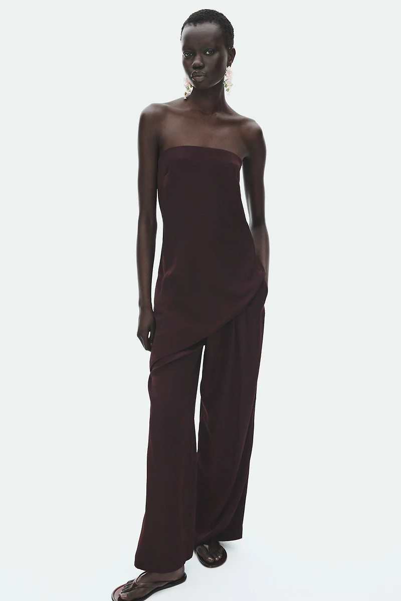 Asymmetric Bandeau Top