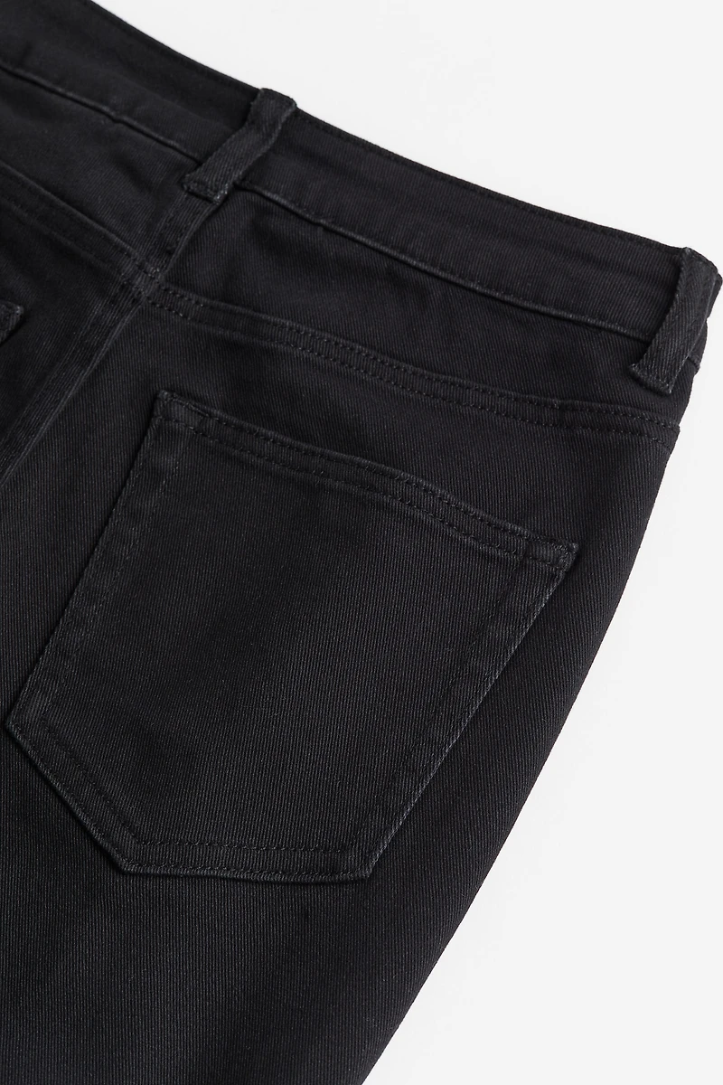 Flared Twill Pants