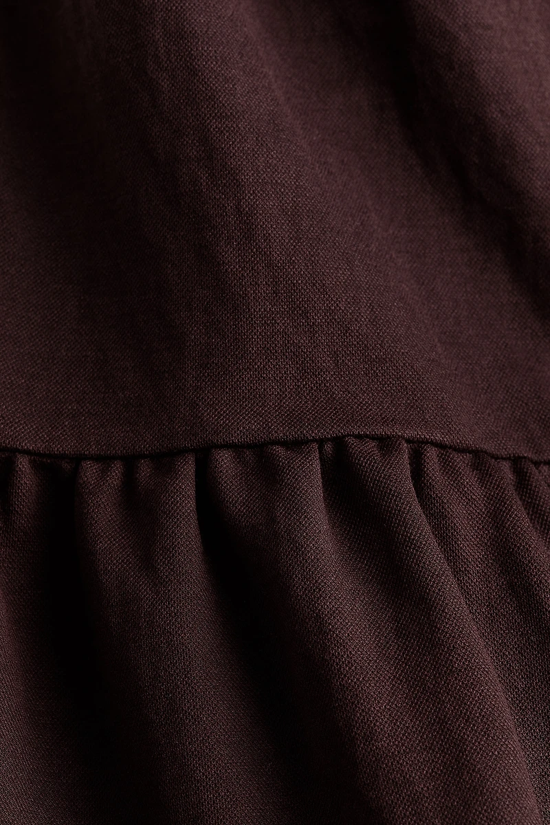 Tiered Tie-Back Dress