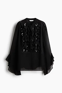 Blouse ornementée