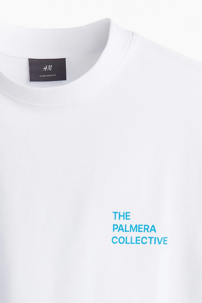 Oversized Fit Printed T-shirt