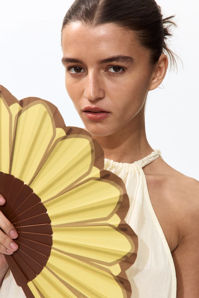 Sleeveless Cotton Beach Dress