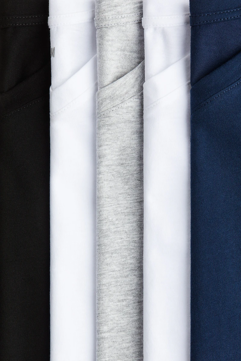 5-Pack Cotton T-Shirts