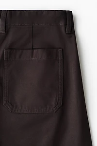 Chino décontracté à jambes tonneau
