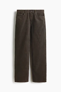Relaxed-Fit Corduroy Pants