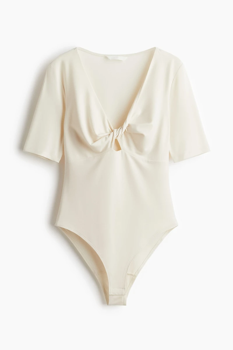 Twisted-Detail Bodysuit