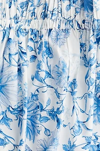 MAMA Cotton-Blend Poplin Dress