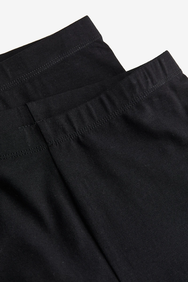 Lot de 2 leggings en jersey