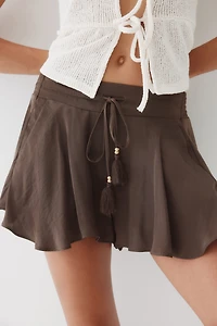 Airy Drawstring Shorts