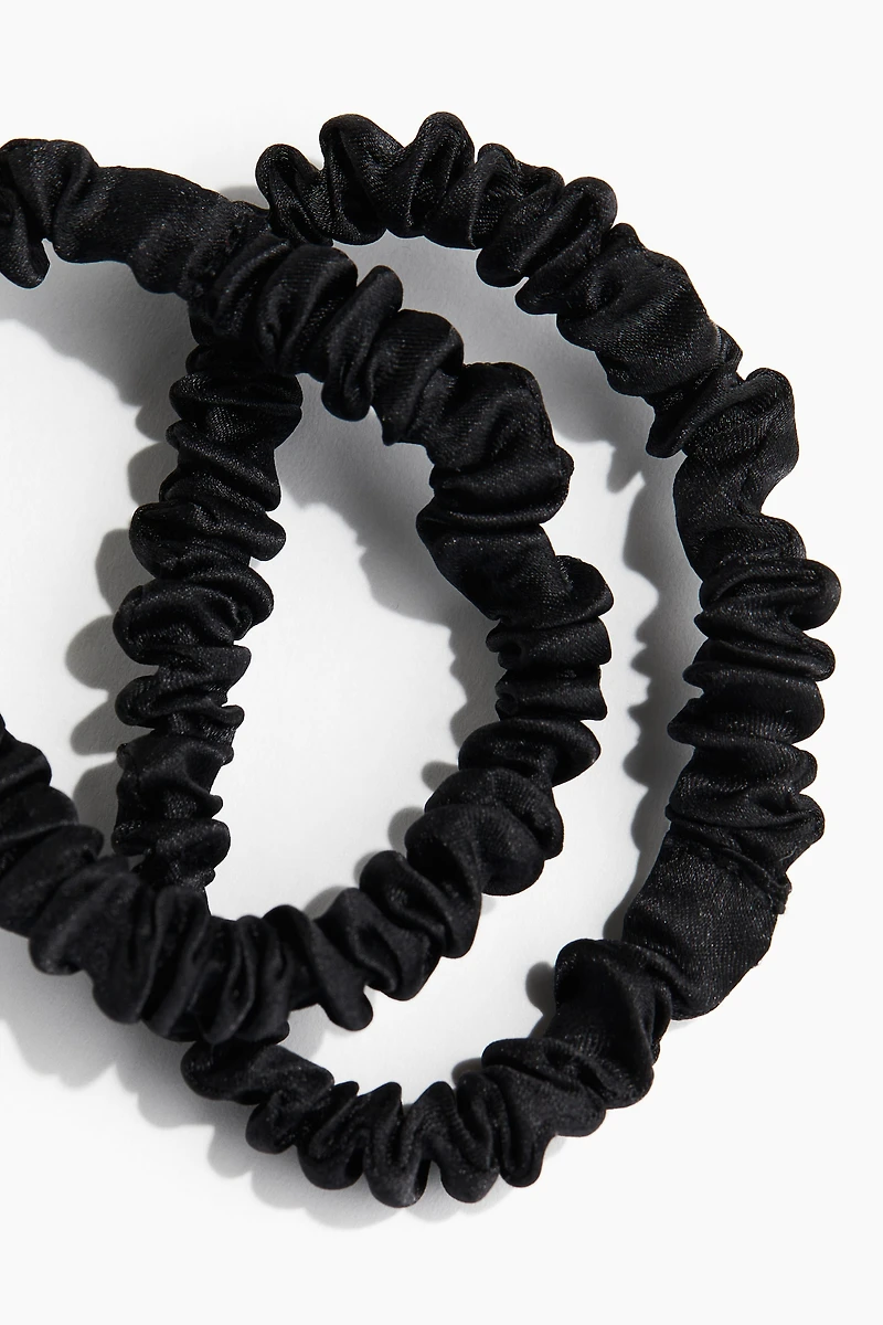 4-pack Silk Scrunchies