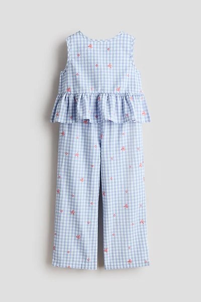 2-Piece Embroidered Set