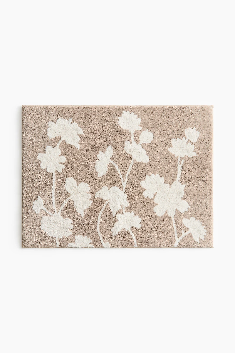 Tufted Cotton Bath Mat