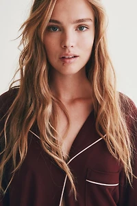 Viscose-Blend Pajamas