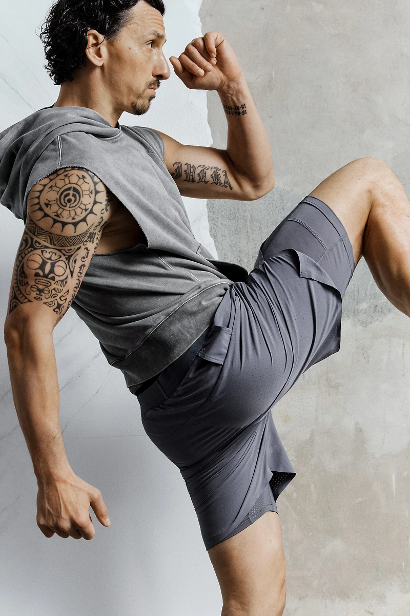 Loose-Fit Sleeveless Sports Hoodie