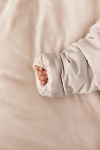Combinaison d'hiver doublée de tissu peluche