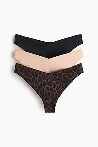 3-pack Invisible Thong Briefs