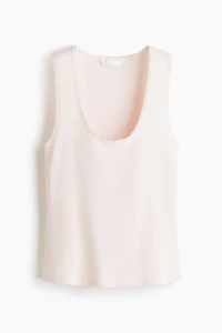 Lace-Trimmed Tank Top