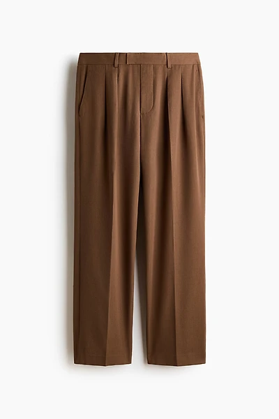 Loose-Fit Suit Pants