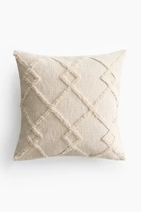 Tufted Cotton Cushion Cover