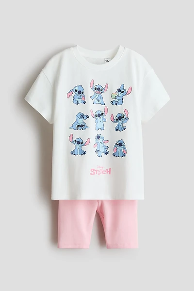 2-Piece Printed Cotton Set