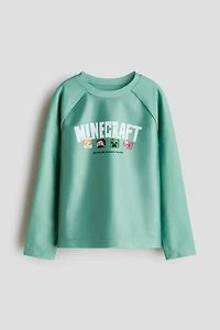 T-shirt de bain imprimé FPS 50