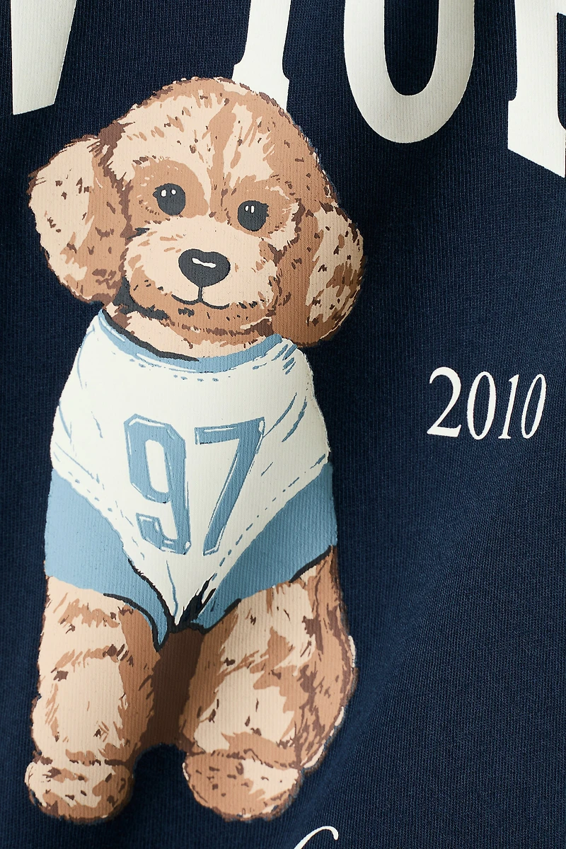 Printed Cotton T-Shirt
