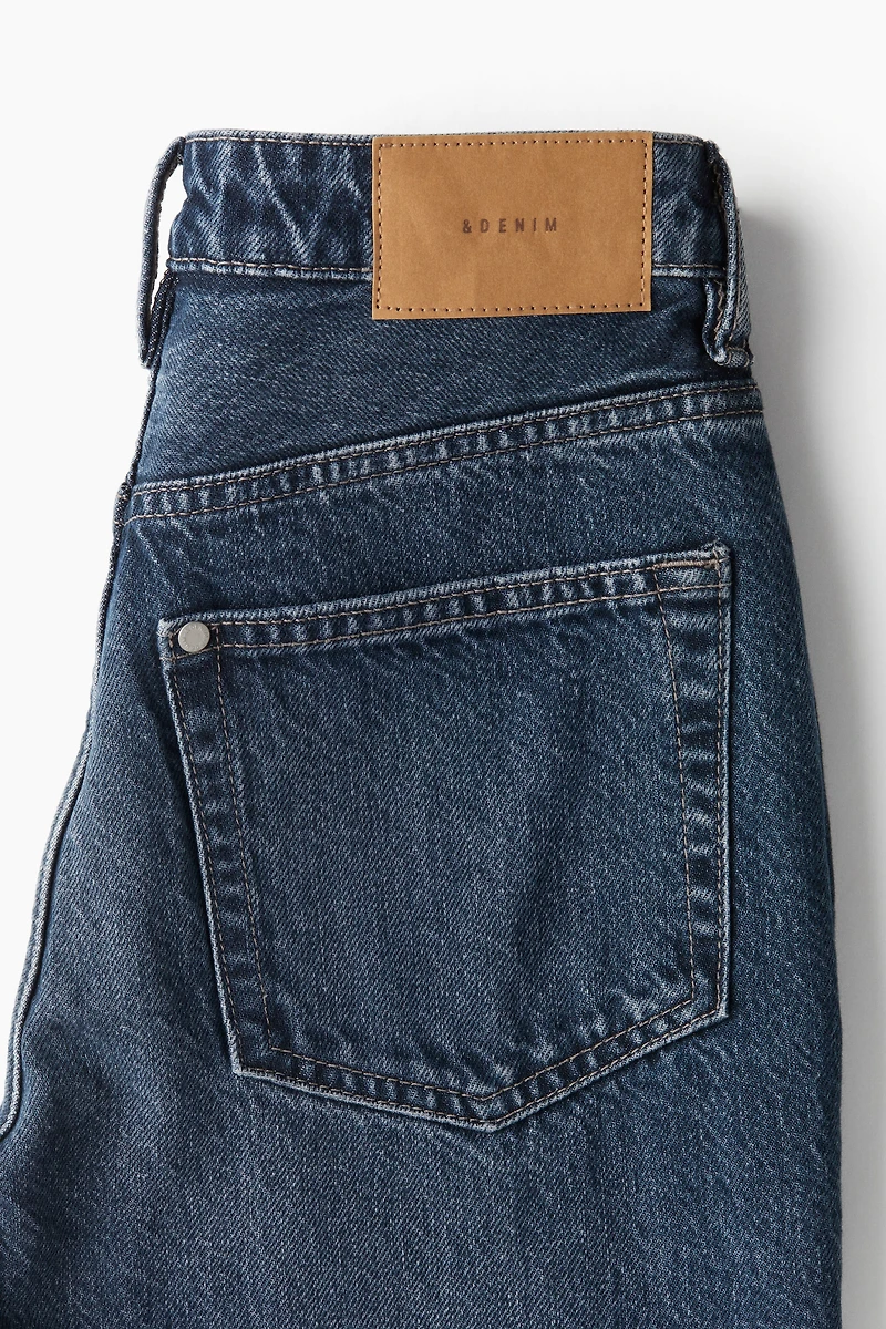 Jean Taille Haute Coupe Droite