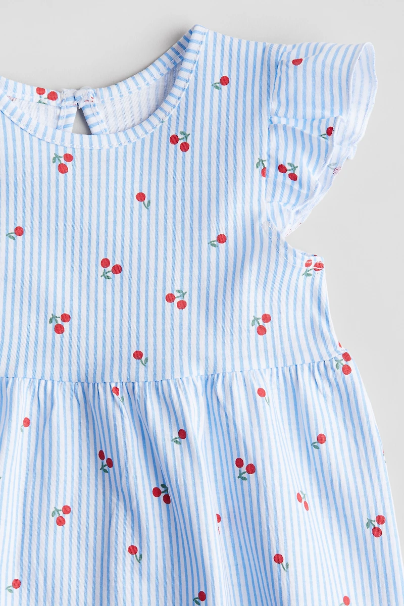 Printed Cotton Dress