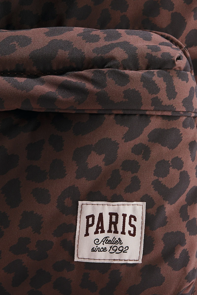 Printed Backpack