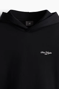 Loose-Fit Hoodie with Motif
