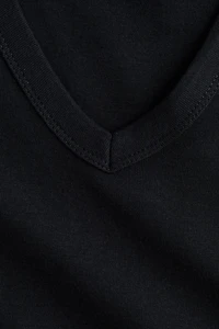 Ribbed V-Neck Tank Top