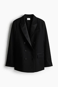 Veste de smoking à fermeture croisée