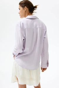 Linen-blend Shirt