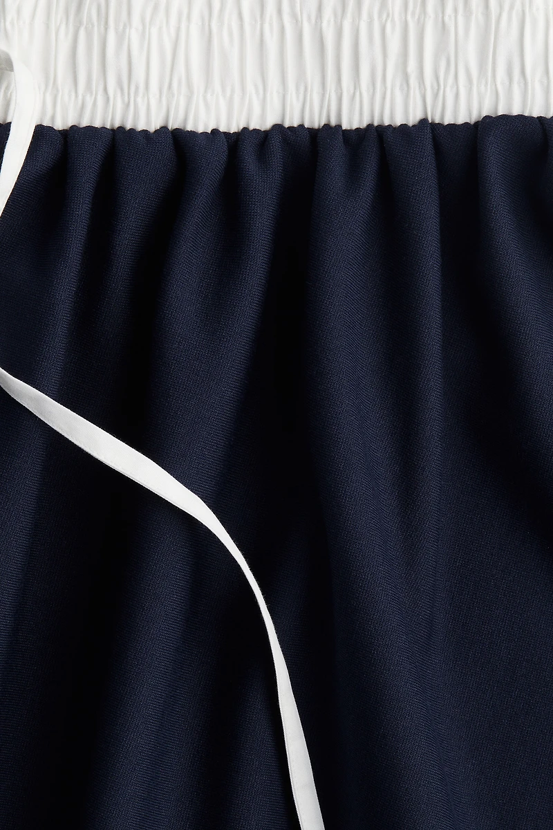 Flared Mini Skirt