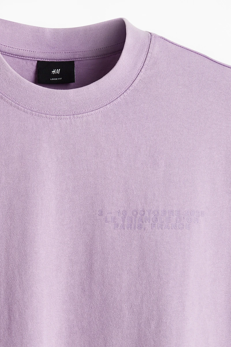 Boxy-Fit Washed T-Shirt