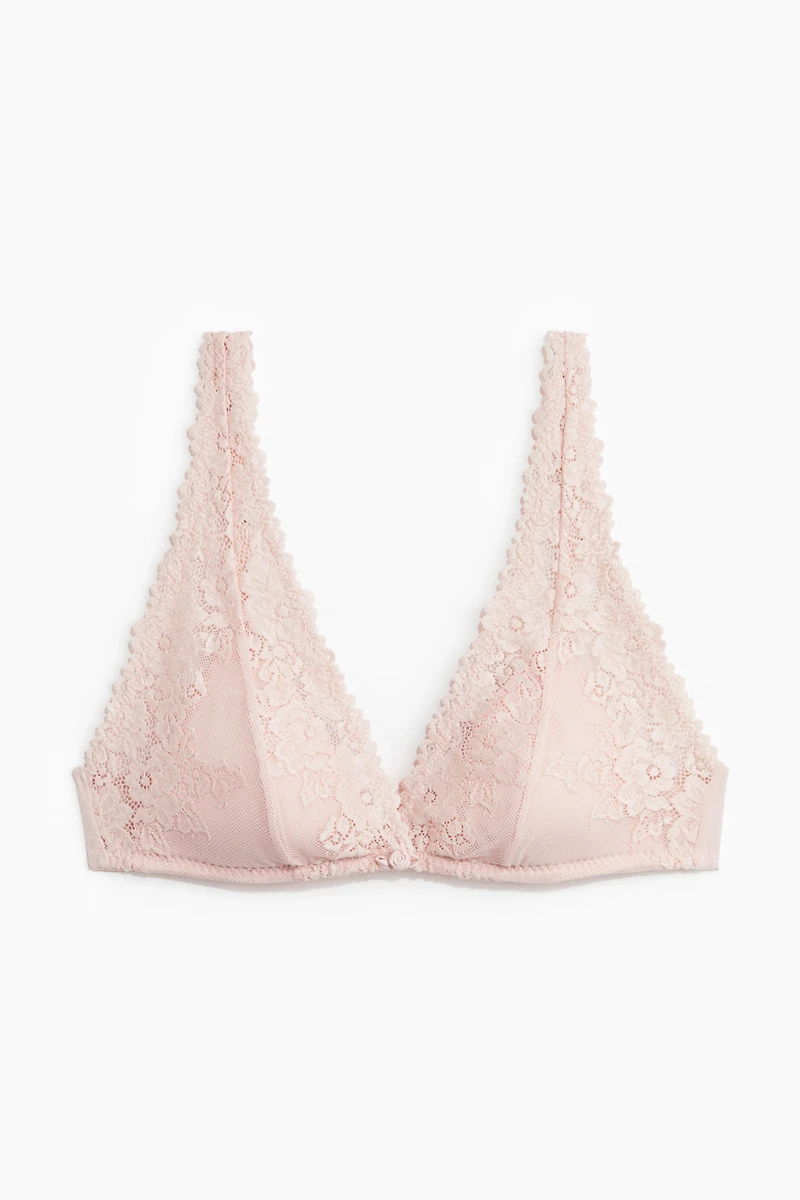 Padded Soft-Cup Lace Bra