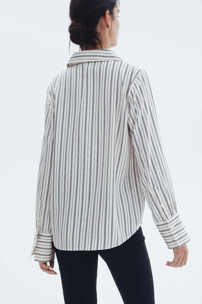 Blouse à encolure en V