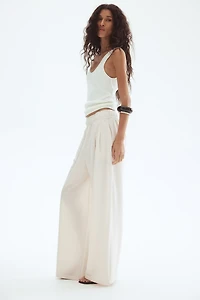 Pantalon à taille élastique