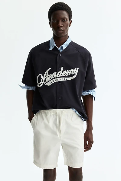 Relaxed-Fit Cotton Baseball Shirt