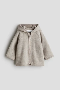 Chandail en polar de laine mélangée