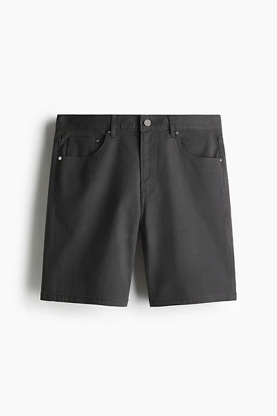 Regular-Fit Twill Shorts