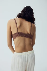 Padded Soft-Cup Lace Bra